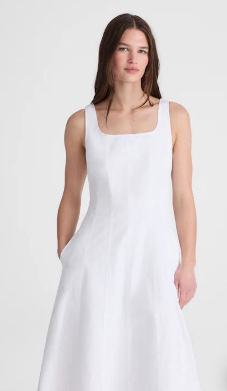 Madewell The Rylee Midi Dress NWT size 14